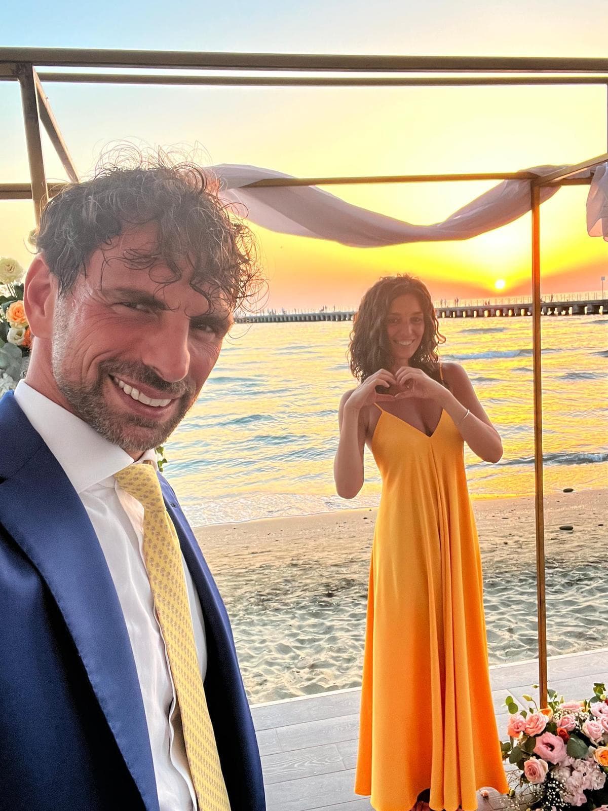Un cuore al tramonto